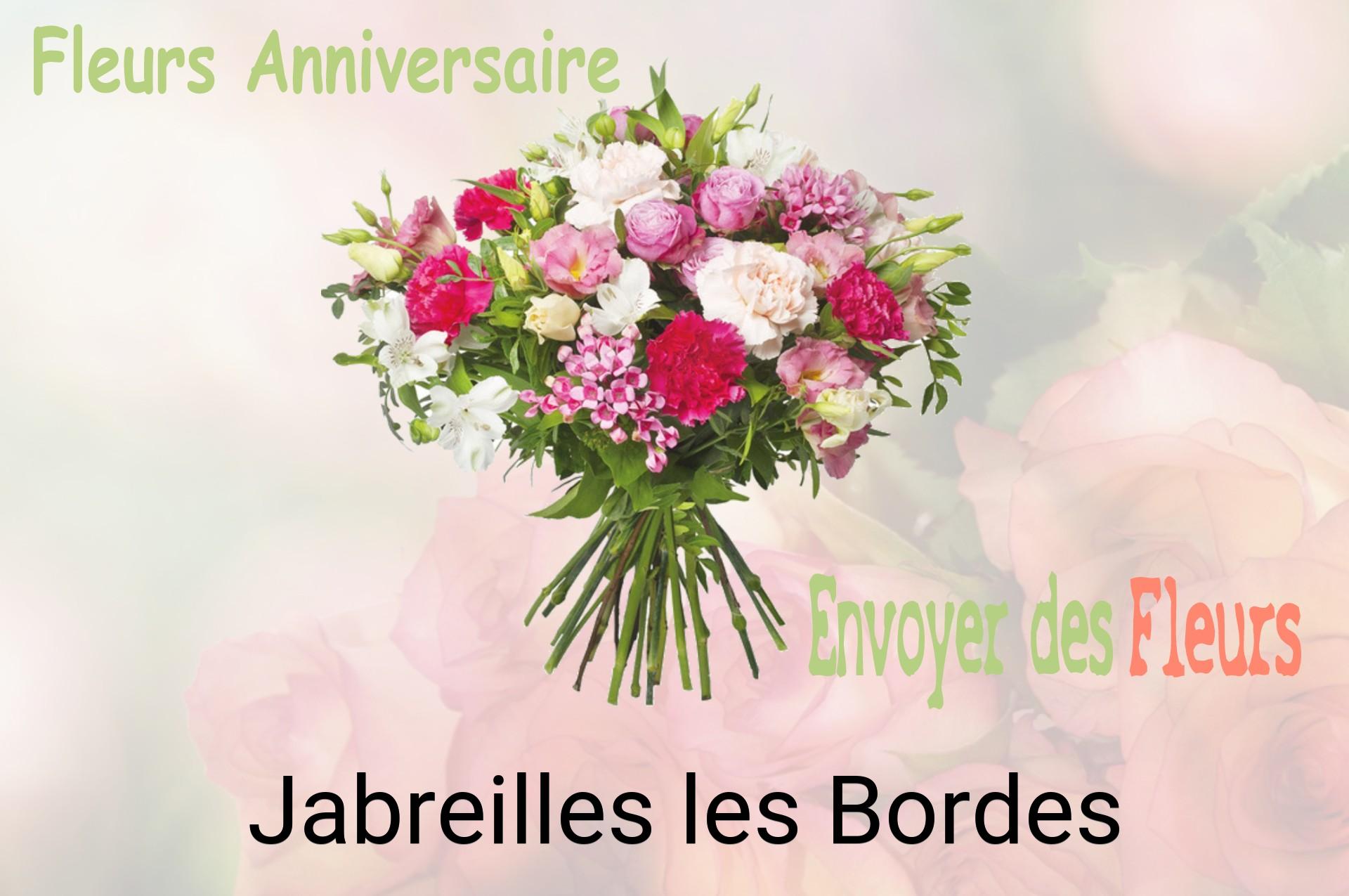 Bouquet de fleurs d’anniversaire livré à Jabreilles-les-Bordes