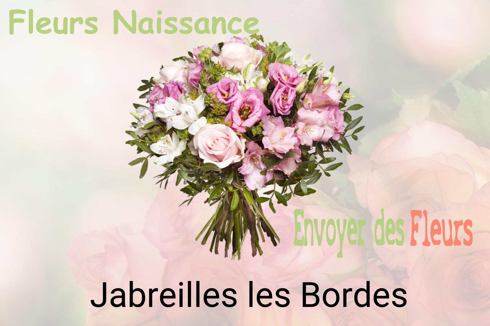 Bouquet de fleurs de naissance livré à Jabreilles-les-Bordes