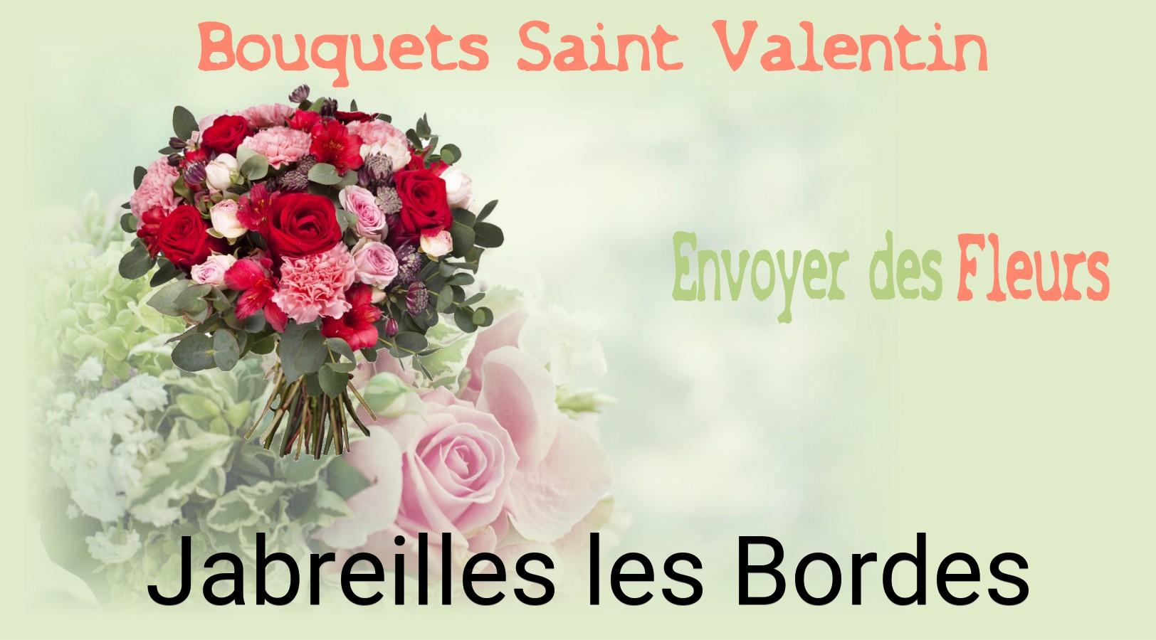 Roses de Saint-Valentin livrées à Jabreilles-les-Bordes